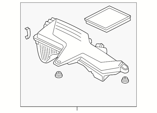 Air Cleaner Assembly - BMW (13-71-8-623-104)