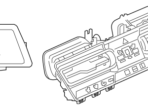 Heater Control - BMW (64-11-5-A1D-430)