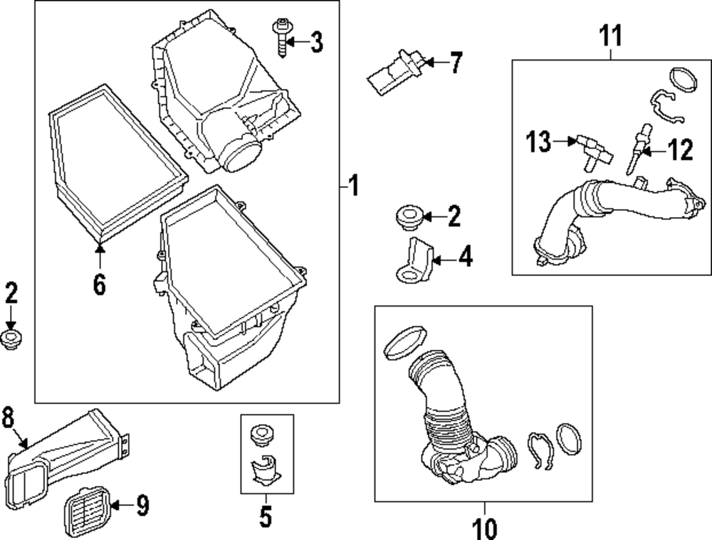 Air Filter - BMW (13-71-5-A1B-C50)