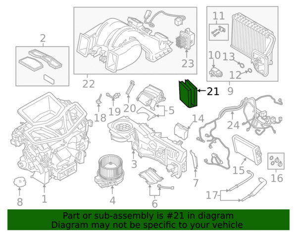 Cabin Air Filter Set - BMW (64-11-5-A1B-DB7) - Image 2