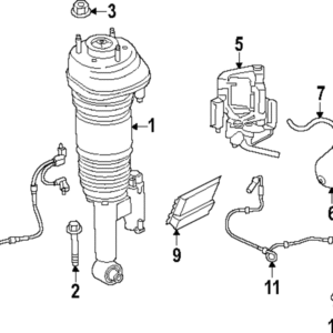 Air Suspension Compressor - BMW (37-20-6-895-101)
