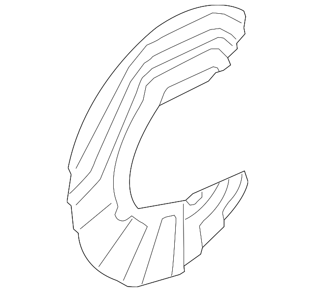 Splash Shield - BMW (34-10-6-871-338)