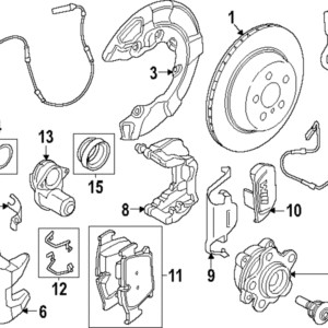 Disc Brake Caliper - BMW (34-20-8-842-979)
