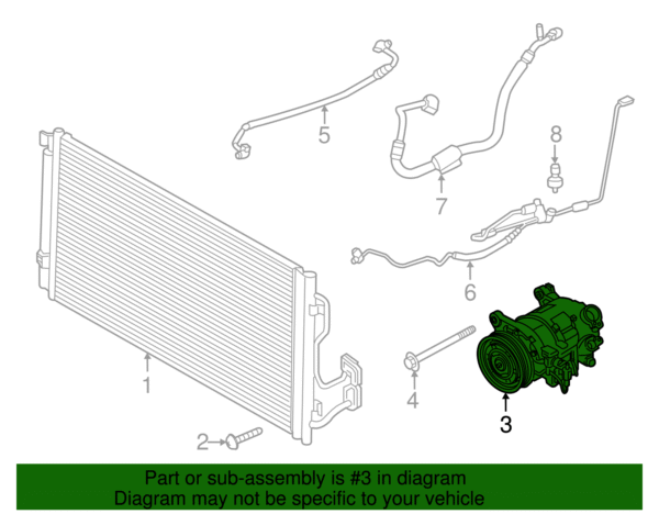 Compressor - BMW (64-52-9-330-825) - Image 2