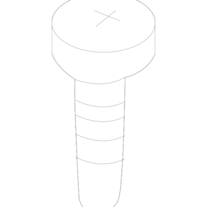 Fog Lamp Assembly Screw - BMW (07-11-9-902-267)