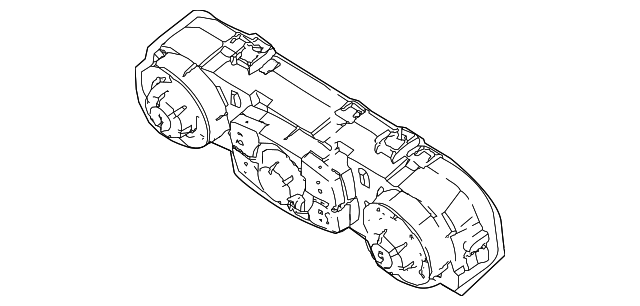 Dash Control Unit - BMW (64-11-6-969-980)