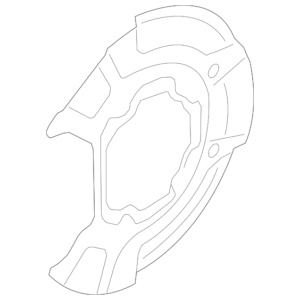 Splash Shield - BMW (34-20-6-870-532)