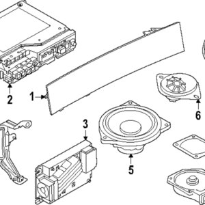 Multi Functional Display 655010 - BMW (65-50-5-B3D-C66)