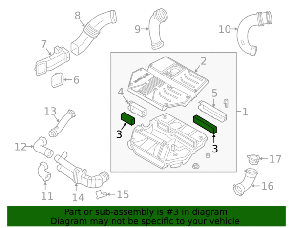 Air Filter - BMW (13-72-9-502-014) - Image 2