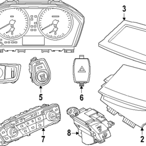 Dash Control Unit - BMW (64-11-9-471-104)