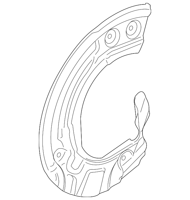 Splash Shield - BMW (34-10-6-871-903)