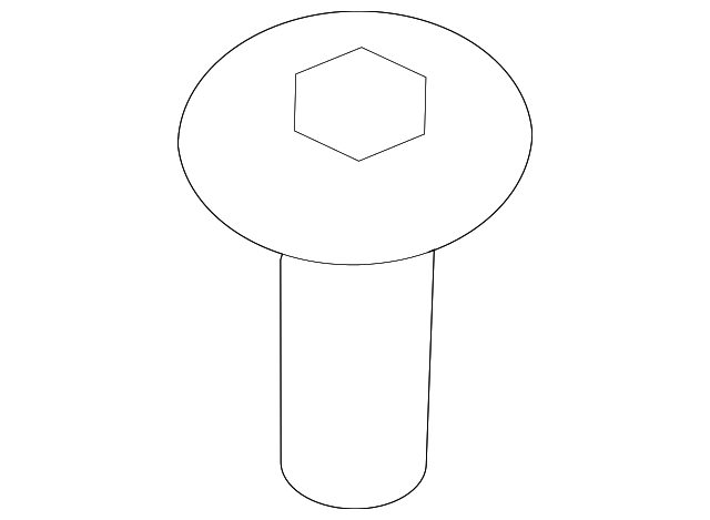 Front Duct Bolt - BMW (07-14-9-218-232)