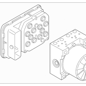 ABS Control Unit - BMW (34-50-5-A6D-C65)