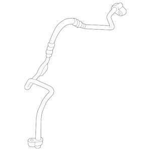 Rear Press Hose - BMW (64-50-6-842-309)