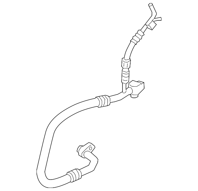 Suction Hose - BMW (64-53-7-854-429)
