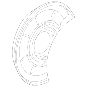 Splash Shield - BMW (34-21-2-228-004)