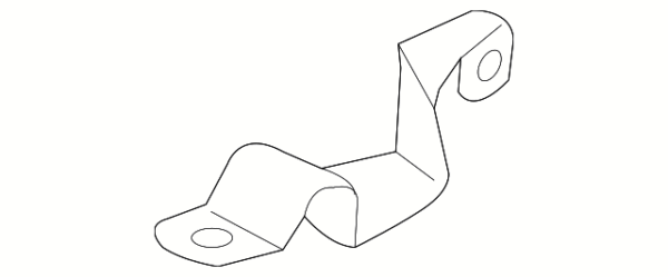 Condenser Upper Bracket - BMW (64-21-9-343-668)