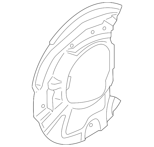 Splash Shield - BMW (34-10-6-895-051)