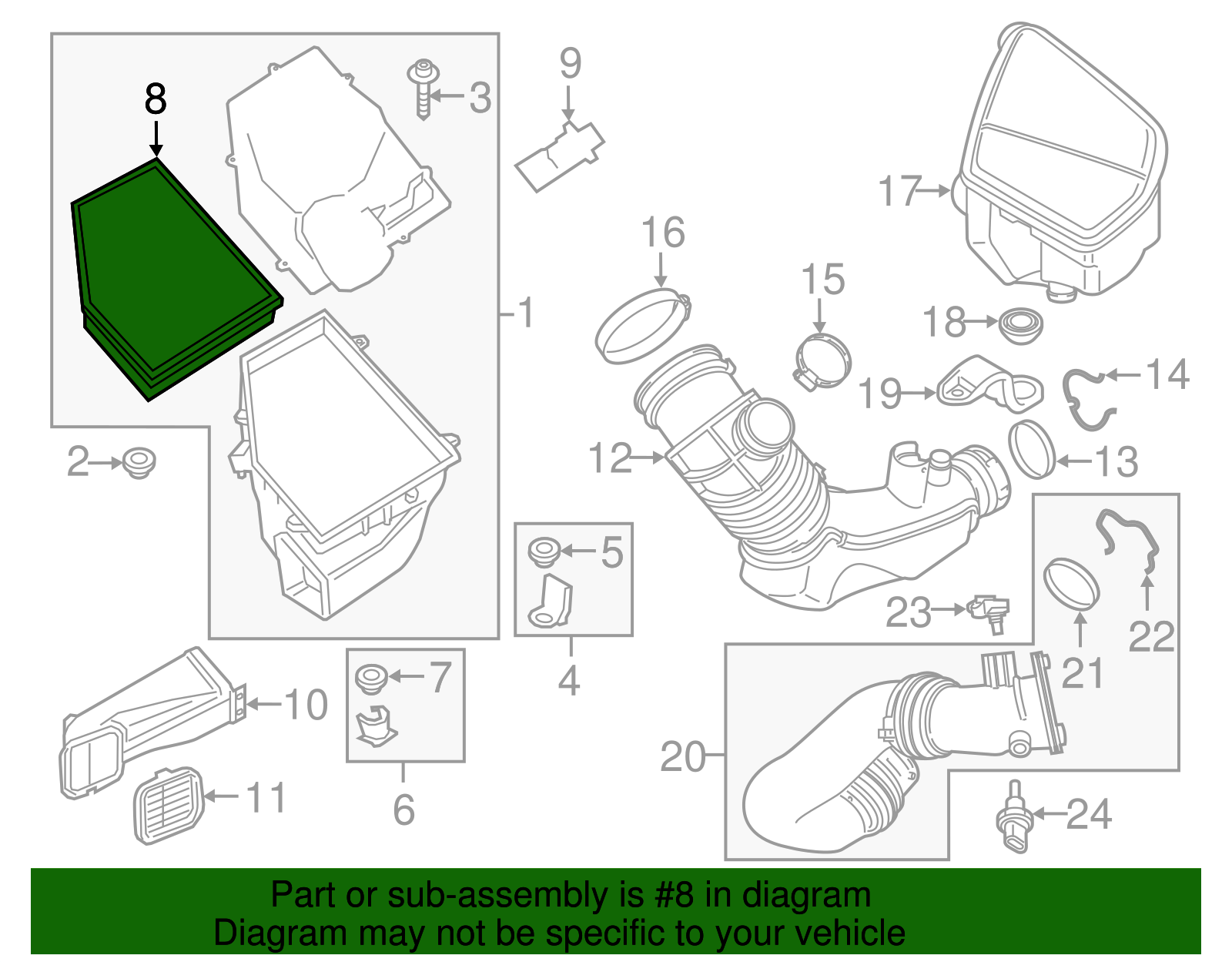 Air Filter - BMW (13-71-8-691-835) - Image 3