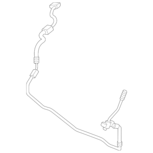 Pressure Pipe - BMW (64-50-9-353-261)