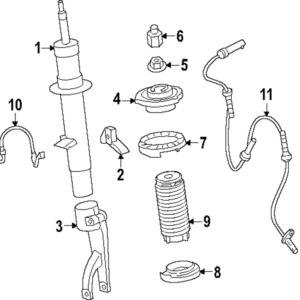 ABS Sensor Holder - BMW (34-52-6-883-126)
