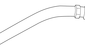 Vent Hose - BMW (51-16-9-357-667)