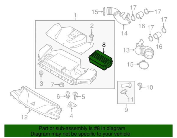 Air Filter - BMW (13-71-7-850-055) - Image 2