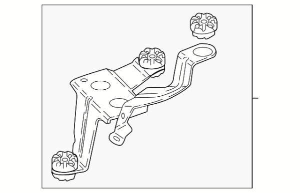 Mount Bracket - BMW (34-50-6-871-296)