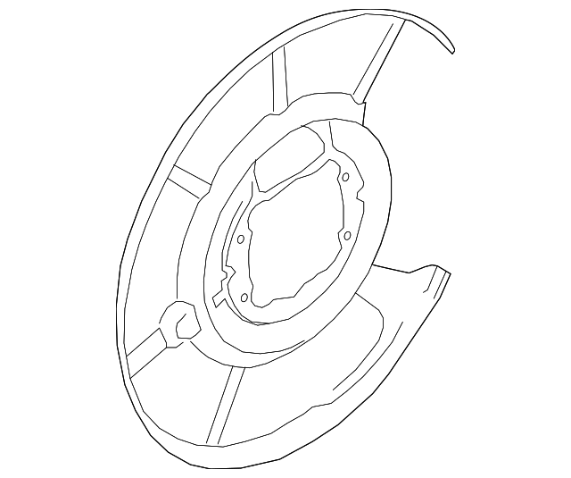 Backing Plate - BMW (34-21-6-760-854)