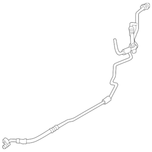 A/C Refrigerant Discharge Hose - BMW (64-53-9-382-727)