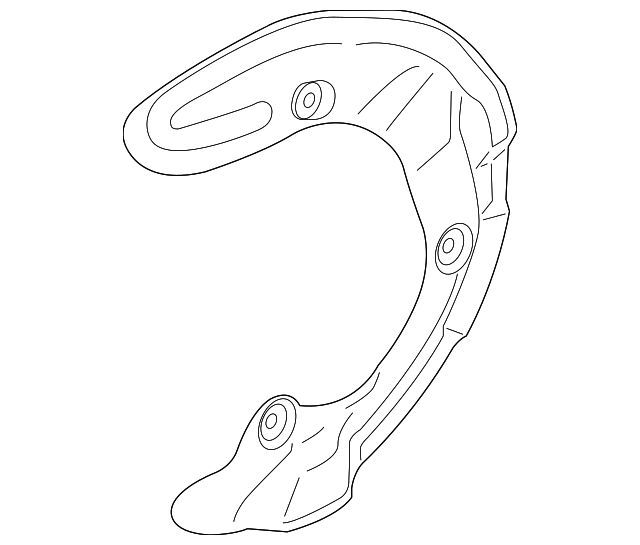 Splash Shield - BMW (34-10-6-891-103)