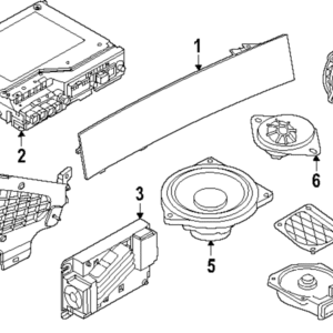 Head Unit High 6 658310 - BMW (65-12-5-B76-BF1)