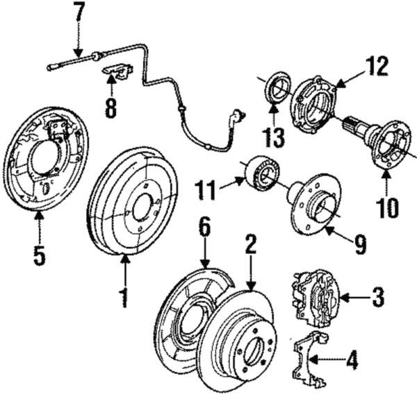 Axle Shafts - BMW (33-41-1-131-121)