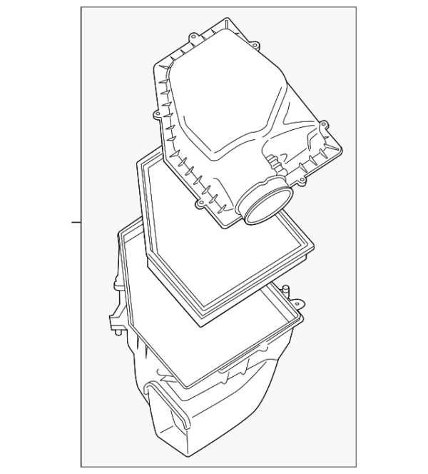 Air Cleaner Assembly - BMW (13-71-7-643-301)