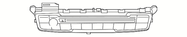 Radio Control Unit - BMW (64-11-9-371-456)