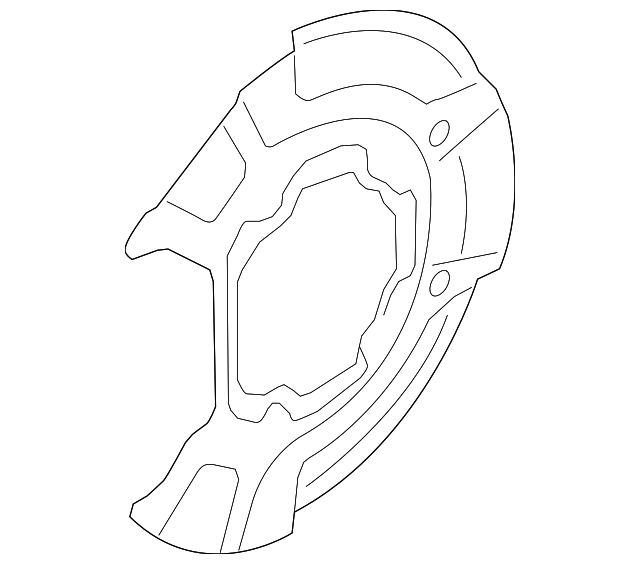 Splash Shield - BMW (34-20-6-787-533)