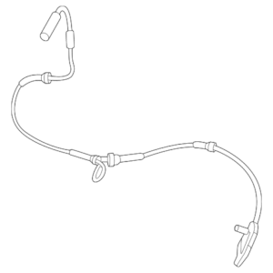 ABS Sensor - BMW (34-52-6-895-656)