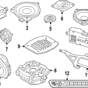 Control Panel - BMW (61-31-5-A47-C38)
