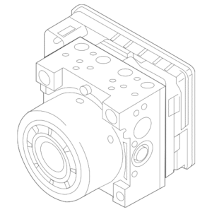 ABS Control Unit - BMW (34-50-5-A6D-C92)