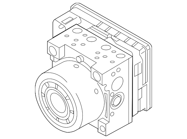 ABS Control Unit - BMW (34-50-5-A6D-C92)