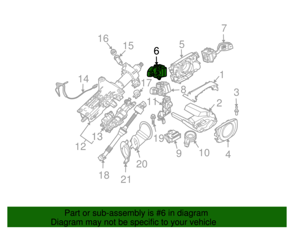 Signal Switch - BMW (61-31-6-951-349) - Image 2