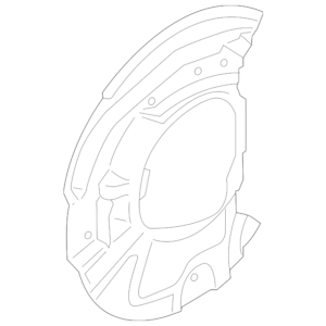 Splash Shield - BMW (34-10-6-895-052)