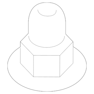 Speed Sensor Nut - BMW (11-61-7-549-043)