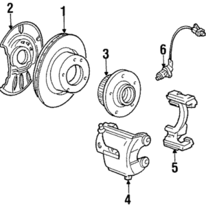 ABS Sensor - BMW (34-52-1-181-911)
