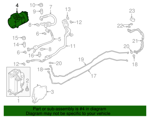 Compressor - BMW (64-52-9-496-106) - Image 2