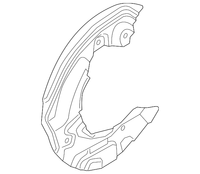 Splash Shield - BMW (34-10-6-780-216)