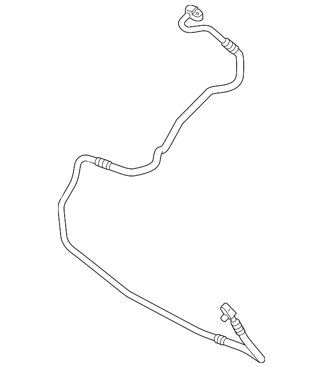 Discharge Hose - BMW (64-50-9-353-263)