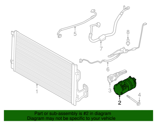 Compressor - BMW (64-50-6-805-072) - Image 2