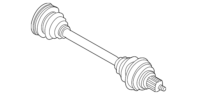Axle Assembly - BMW (33-21-7-504-523)