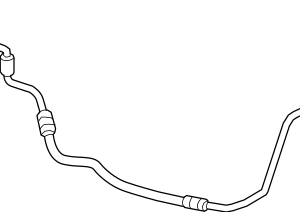 A/C Refrigerant Discharge Hose - BMW (64-50-6-799-633)